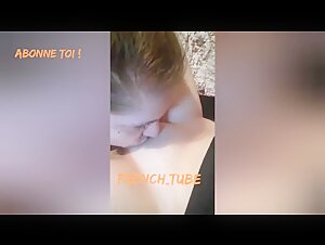 Lesbians girlfriend licking her pussy