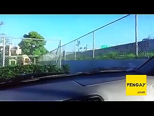 Public Masturbation Caught on Tape!