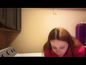 Riding the Dryer to a Hard Orgasm in my Air Bnb