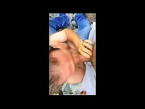 Bareback Outdoor Fuck with a Big Cock