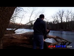 Outdoor Sex with my 18yo Amateur Girlfriend