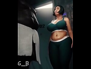 Desi Milf helps a homeless man 3D Hentai