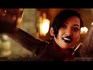 Desi Milf gets fucked by a Monster 3D Hentai
