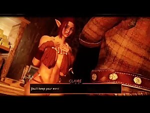 Desi Milf helps a monster cum 3D Hentai